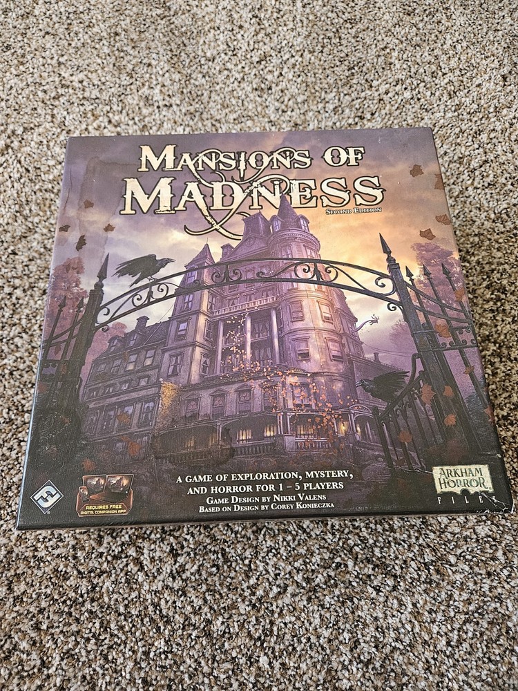 Fantasy Flight Games Mansions of Madness 2nd edition Board Game – MAD20