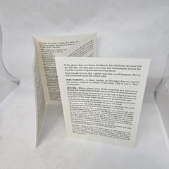 Vintage Classic Monopoly Game Replacement Instruction Manual Rules Booklet ©1973