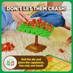 Capybara Crash Toppling Tower:Creative Thinking Classic Board Game,5-15 Min Game