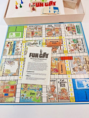 Fun City board game 100% Complete 1987 Parker Brothers vtg