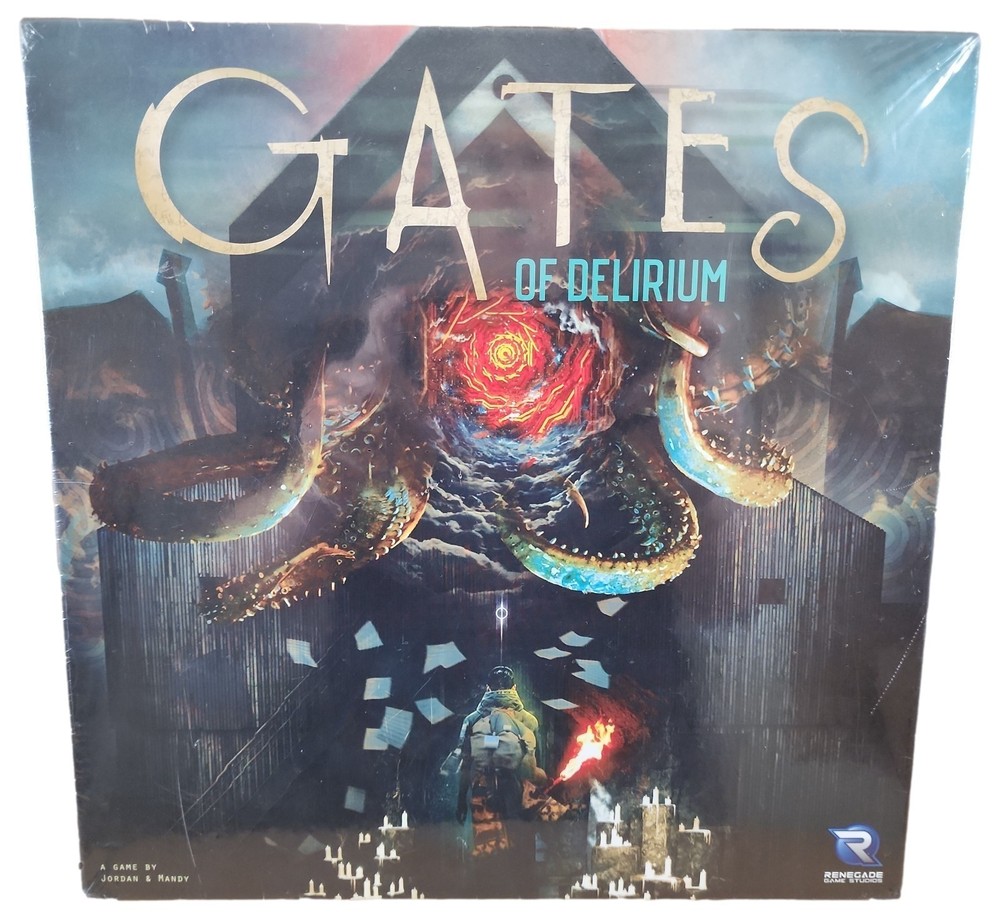 Gates of Delirium: Renegade Game Studios Horror & Monster Complete Board Game
