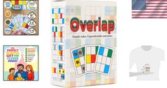 Overlap: Classic Strategic Card Game – Perfect for Couples & Family Gatherings