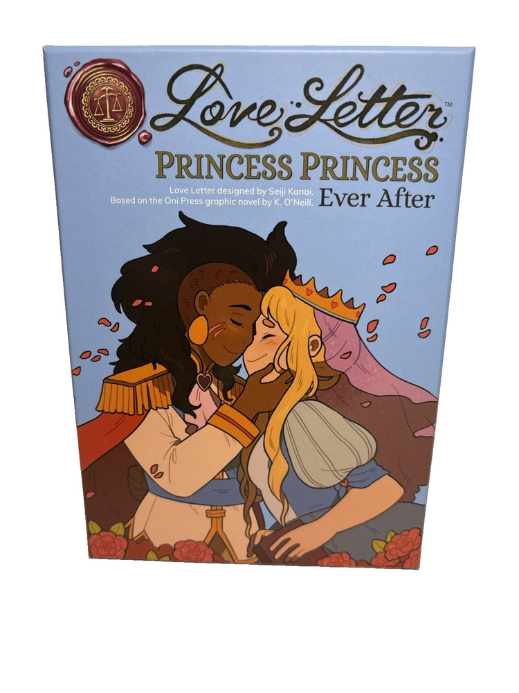 Renegade Love Letter Princess Princess Ever After Card Game Complete 2-6 Players