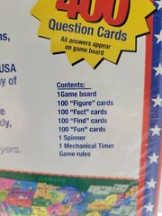 Great States Board Game: 400 Questions about US Geography–Play and Learn! – NEW