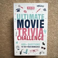TCM Ultimate Movie Trivia Challenge Card Game, 400+ Questions, 2+ Players