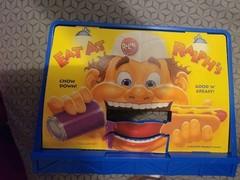 Eat at Ralph’s The Motorized Fast-food Game 1992 USED-WORKS Not COMPLETE