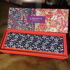 Galison Liberty London Wood Floral Domino Set Anthropologie
