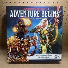 Dungeon & Dragon – Adventure Begins – Board Game – Complete – Some Unpunched