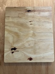Handmade Wooden Tic Tac Toe Game 11 X 9.5 Inches