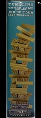Tumbling Tower Game- 72 Wooden Blocks 2-4 Players Mini Travel Style Classic Fun!