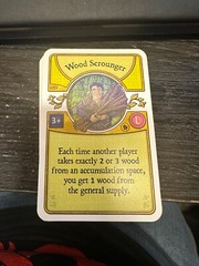 Agricola Wood Scrounger L Deck Foil Promo Card, Multicolored