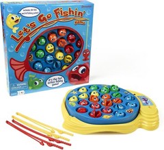 Let’s Go Fishin’ Game by Pressman – The Original Fast-Action Fishing Game!