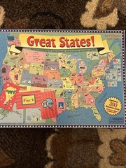 Great States Kids Board Game Capitals and Landmarks Us Geography Game