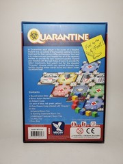 Quarantine Mercury Games Hospital Themed Board Game Complete N/M