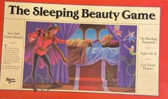 Vintage 1990 Rare Sleeping Beauty Two Part Board Game University Games COMPLETE