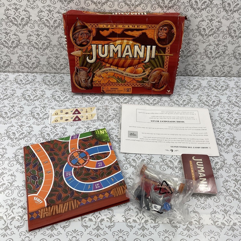 Jumanji The Game – Family Board Game – Small Size – Complete 2017 – 2 Players