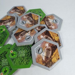 15 Pc Terraforming Mars GREENERY CITY TILES Lot Stronghold Games