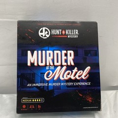 Hunt A Killer Murder at the Motel Mystery Game 45-60 Min Solve