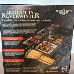 Hasbro Boardgame Dungeons & Dragons – Bedlam in Neverwinter Box VG+/Mint