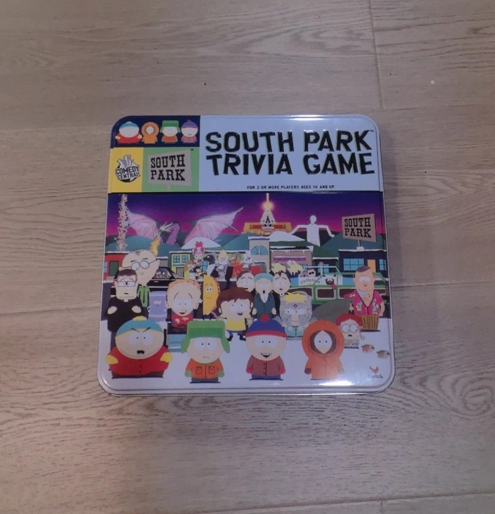 *COMPLETE* SOUTH PARK TRIVIA GAME 2005 By Cardinal 18 Years And Above