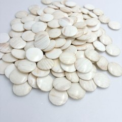 Genuine Japanese Clam Go Stones No 20-21 White & Black 5.5-6mm 174pcs