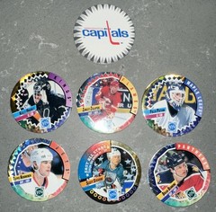 VINTAGE 1990s Lot of 104 POISON Skull Bones Pogs Slammer Whammers Milk Caps