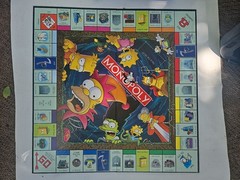 The Simpsons Treehouse of Horror Monopoly Board Game Collector’s Edition 2005 VG