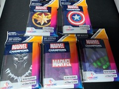 Marvel Champions Card Game Lot – Plus 4 Hero packs, And 2 Scenario Packs!