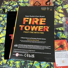 Fire Tower Board Game Standard Edition New Open Box