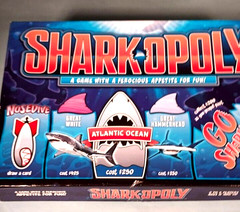 Sharkopoly Monopoly Shark Board Game Late for the Sky Complete