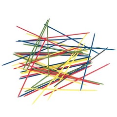 Toysmith 41 Piece Pick Up Sticks Game Classic Indoor Outdoor Fun for All Ages