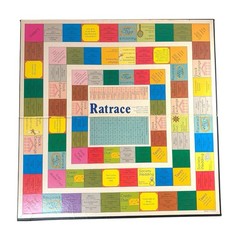 Vintage 1974 “Ratrace” Board Game Social Climbing Waddingtons 70s 100% COMPLETE!