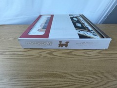 Monopoly Luxe Edition Solid Maple Wood Cabinet Premium WS Game Company Open Box