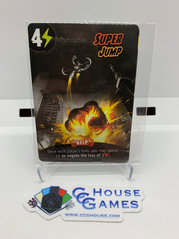 Iello King of Tokyo/King of New York Promo Goodie Card Super Jump! *CCGHouse*