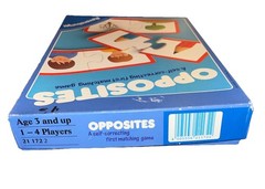 Vtg Ravensburger Opposites Self correcting First Matching Game Fun Education A4