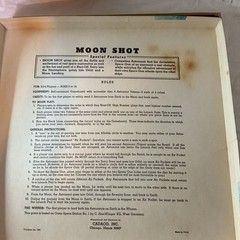 Moon Shot Cadaco 1967 Board Game Complete 269 Mr Fun Ages 8-14 Space Sci Fi