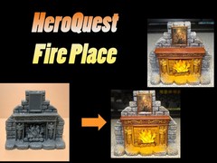 Hasbro HeroQuest Board Game (Fully Pro Painted) 2021 Hero Quest