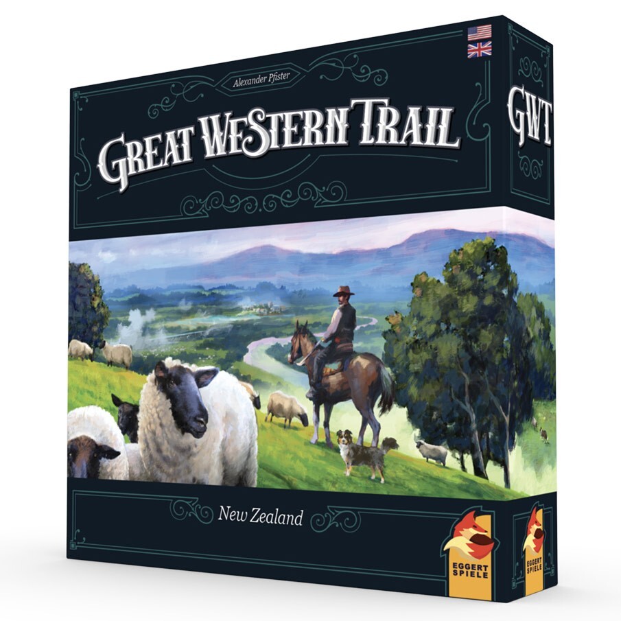 Great Western Trails New Zealand Board Game ASMESG50180EN
