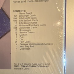 U.S. Games Systems The Transformation Game 2nd Ed TR35 Board Game 2-4 16+