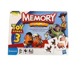 Toy Story 3 Memory Game Complete Ages 3+ 15min Game Preschool 1-5 Players