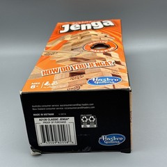 Jenga Classic Game Genuine Hardwood Blocks Stacking Tower Game For 1 Or More New