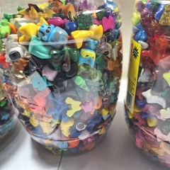 Vintage Crazy Bones 100 random pieces