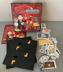 Cash n Guns Second Edition Board Game by Repos Production Complete