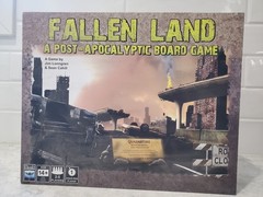 Fallen Land – A Post-Apocalyptic Board Game w/A Journey into Darkness Expansion