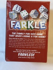 Farkel Game Complete Boxed Game 6 Dice Cup Score Sheets Instructions 2022 In Box