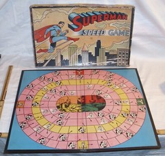 SUPERMAN SPEED GAME 1941 MILTON BRADLEY BOXED