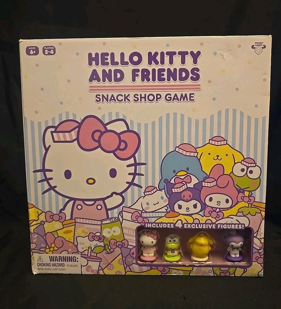 New And Sealed Hello Kitty and Friends Snack Shop Game Fun Activity Game Ages 6+