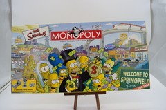 The Simpsons Monopoly Board Game Welcome to Springfield Parker Brothers Homer
