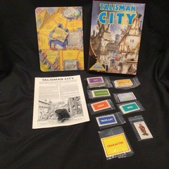 Games Workshop Talisman 2nd Edition Game CITY EXPANSION SET COMPLETE AND MINT!