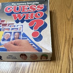 Milton Bradley Guess Who? Mystery Face Board Game, 2 Players, Ages 6 missing peg